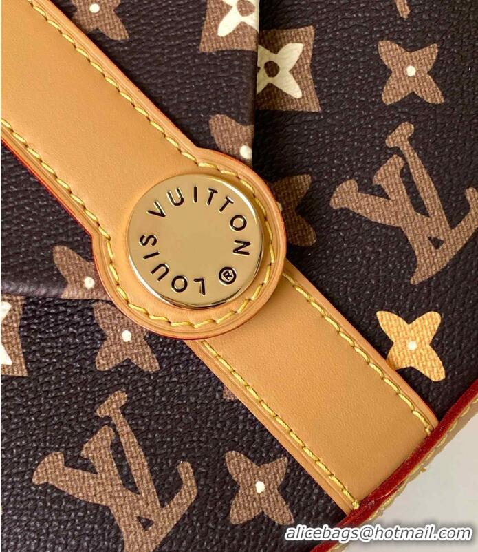 Well Crafted Louis Vuitton Enveloe Monoogram Cray Messenger Bag M24810
