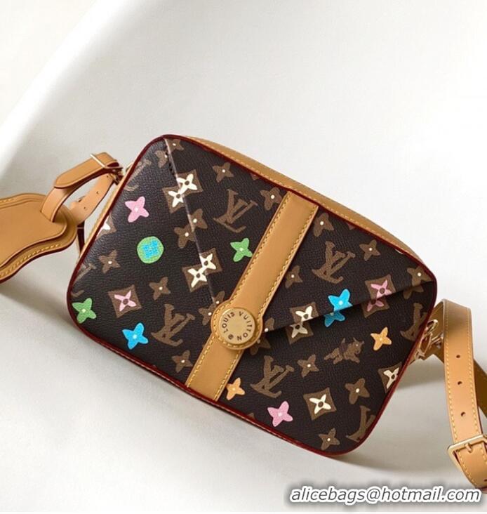 Well Crafted Louis Vuitton Enveloe Monoogram Cray Messenger Bag M24810