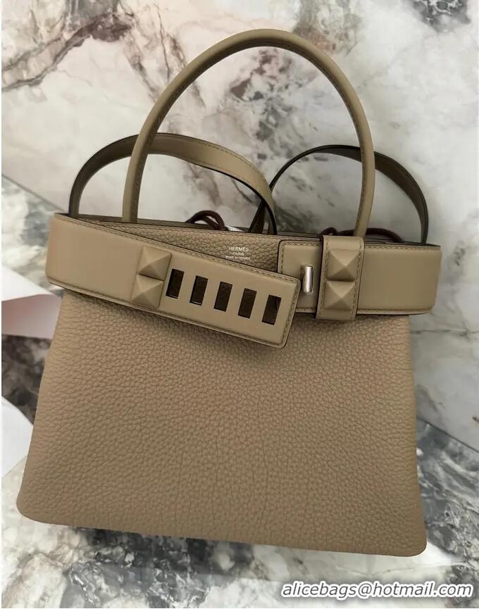 Best Price Hermes Medor Bag In Original Togo Swift Calfskin H5923 Beige Marfa