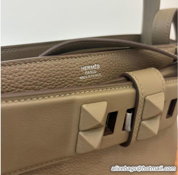 Best Price Hermes Medor Bag In Original Togo Swift Calfskin H5923 Beige Marfa