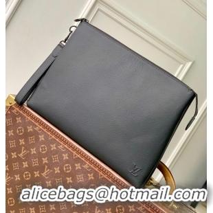 Buy Fashionable Louis Vuitton Duo Pouch Cowhide Handbag M25943 Black