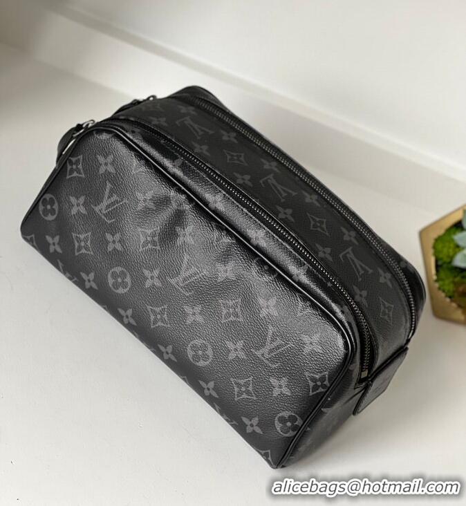 Top Quality Louis Vuitton Dopp Kit Clutch Top-grain Cowhide Toiletry Bag M59478