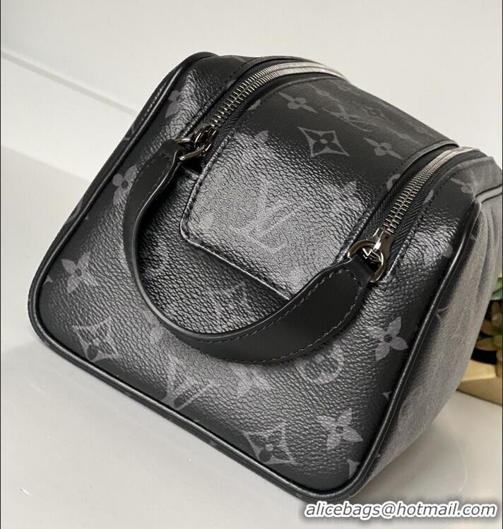 Top Quality Louis Vuitton Dopp Kit Clutch Top-grain Cowhide Toiletry Bag M59478
