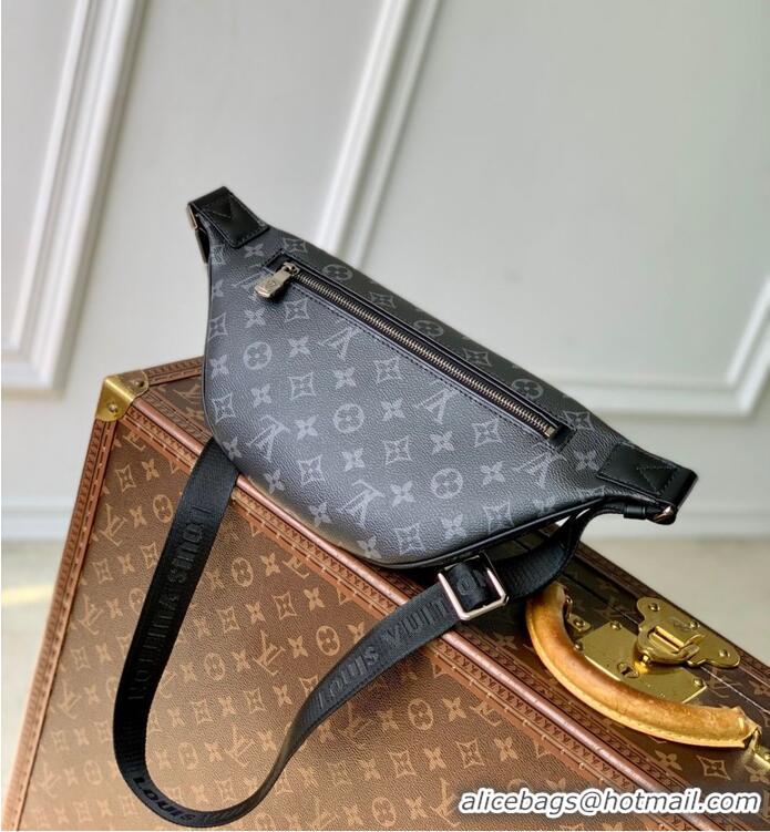 New Fashion Louis Vuitton Monogram Eclipse Canvas Discovery Waist Bag M25924