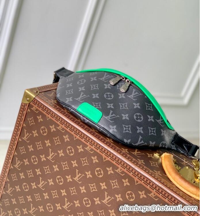 New Fashion Louis Vuitton Monogram Eclipse Canvas Discovery Waist Bag M25924