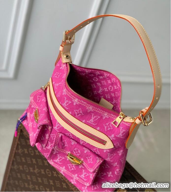 Top Quality Louis Vuitton Denim Rendez-Vous Baggy Bag M28266