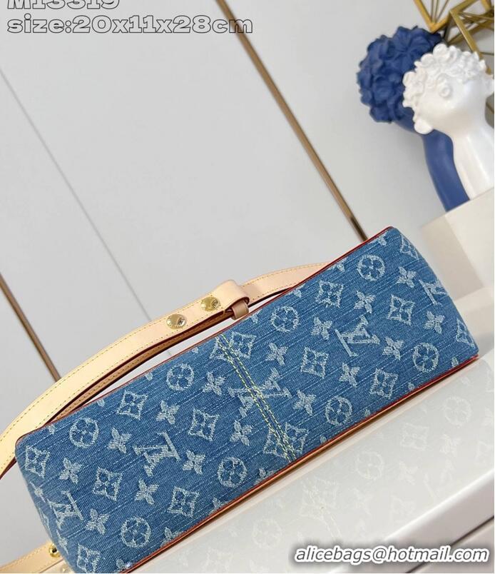 Well Crafted Louis Vuitton Dauphine Soft Monogram Denim Handbag M13319