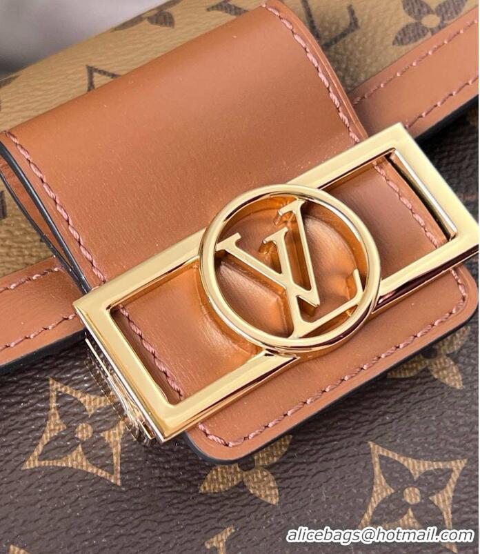 Shop Promotional Louis Vuitton Dauphine Capitale Vintage Cow Leather Handbag M46751