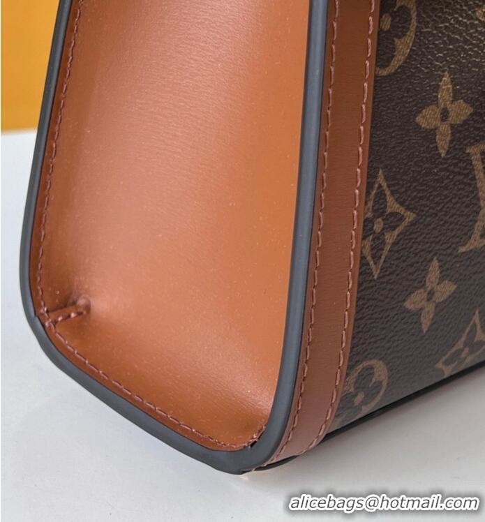 Shop Promotional Louis Vuitton Dauphine Capitale Vintage Cow Leather Handbag M46751