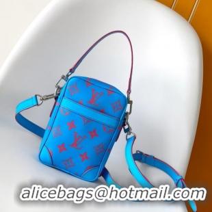Best Quality Louis Vuitton Danube Monogram Glow Coated Sail Crossbody Bag M14685