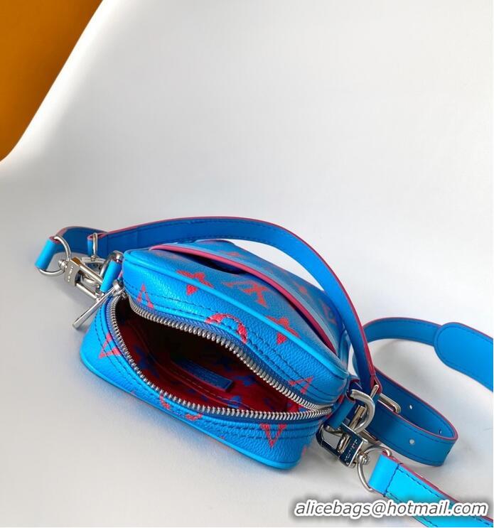 Best Quality Louis Vuitton Danube Monogram Glow Coated Sail Crossbody Bag M14685