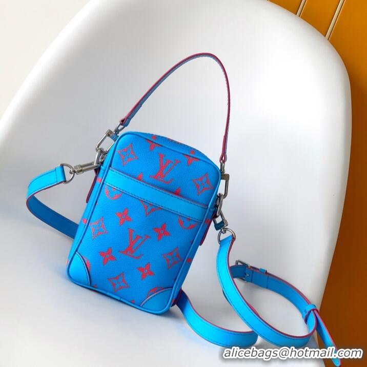 Best Quality Louis Vuitton Danube Monogram Glow Coated Sail Crossbody Bag M14685