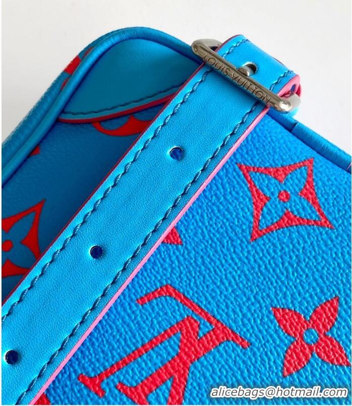 Best Quality Louis Vuitton Danube Monogram Glow Coated Sail Crossbody Bag M14685