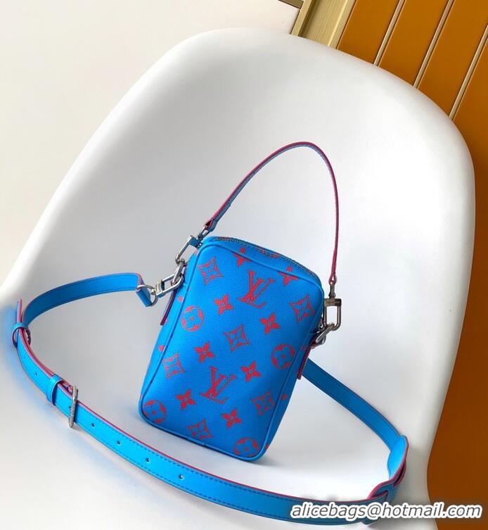Best Quality Louis Vuitton Danube Monogram Glow Coated Sail Crossbody Bag M14685