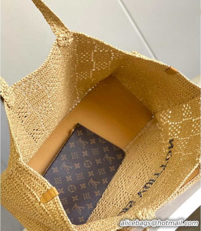 Traditional Discount Louis Vuitton Damier Checkered Lafite Grass Handbag M25008