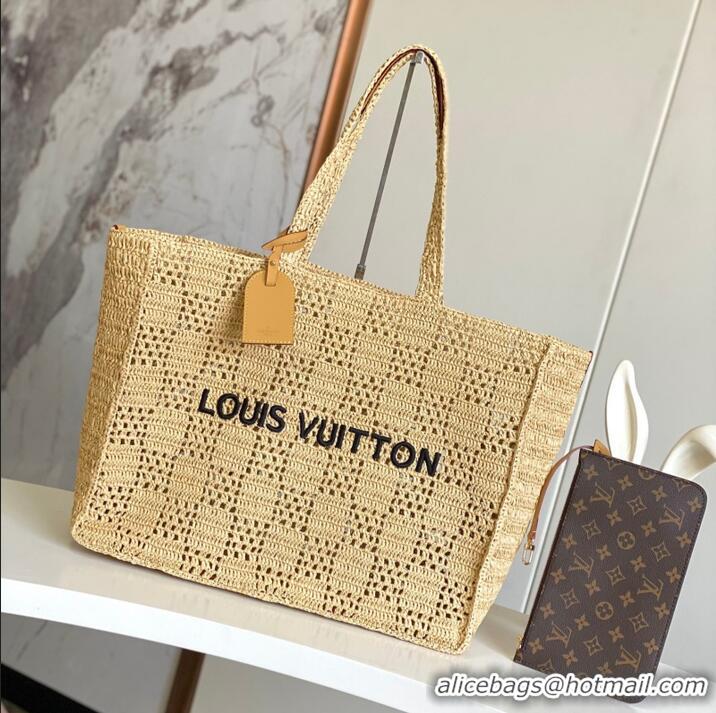Traditional Discount Louis Vuitton Damier Checkered Lafite Grass Handbag M25008