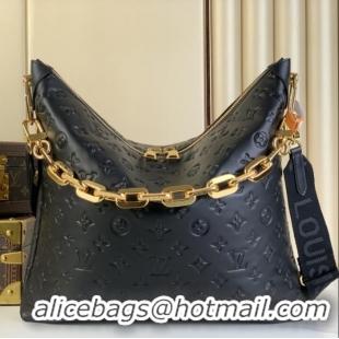 Reasonable Price Louis Vuitton Monogram Empreinte Leather Hobo Bag MM M12072