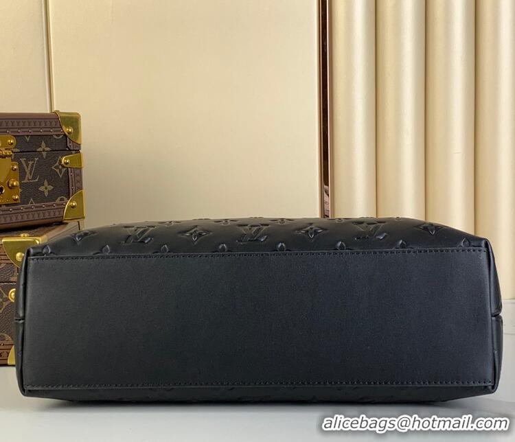 Reasonable Price Louis Vuitton Monogram Empreinte Leather Hobo Bag MM M12072