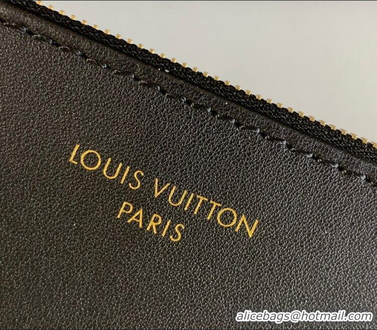 Reasonable Price Louis Vuitton Monogram Empreinte Leather Hobo Bag MM M12072
