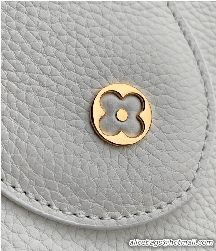 Top Grade Louis Vuitton Confetti Colorful Chain Mini Bag In Grained Leather M28200 White
