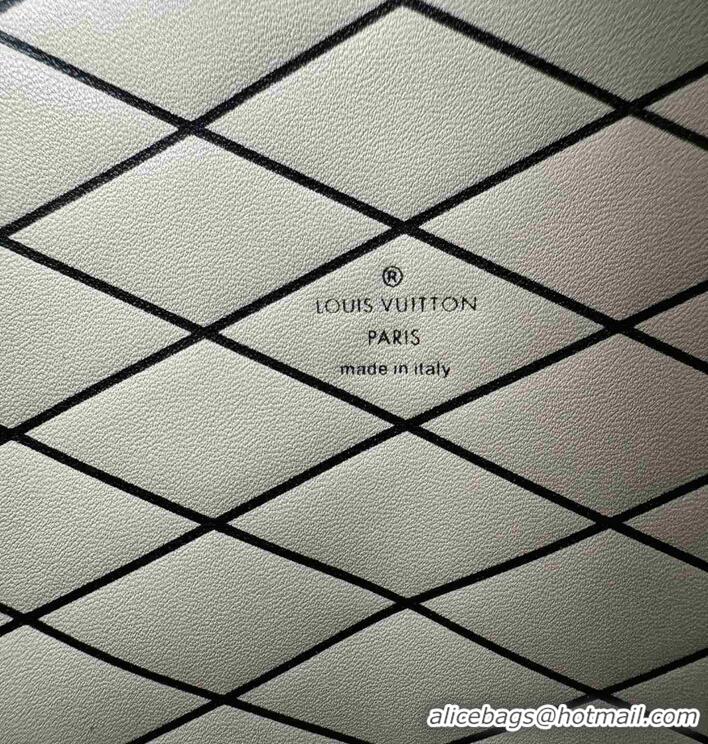 Unique Style Louis Vuitton Classic Monogram Printed Trunk Cutch Handbag M43596 2026