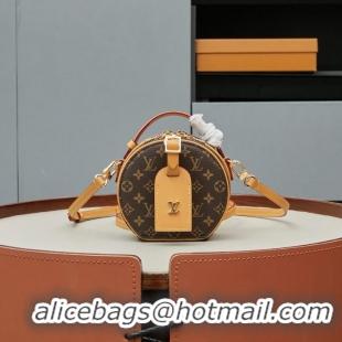 Top Design Louis Vuitton Monogram Canvas Mini Chapeau Round Cake Bag M83575 2026