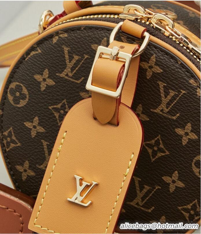 Top Design Louis Vuitton Monogram Canvas Mini Chapeau Round Cake Bag M83575 2026