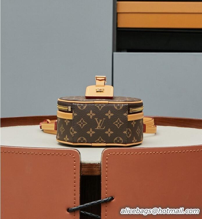 Top Design Louis Vuitton Monogram Canvas Mini Chapeau Round Cake Bag M83575 2026