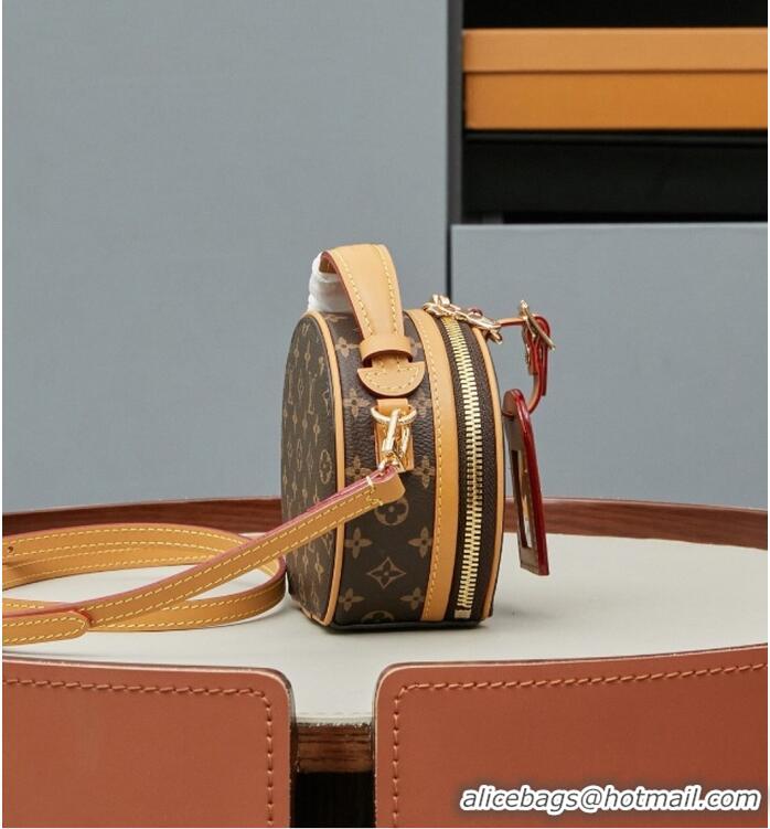 Top Design Louis Vuitton Monogram Canvas Mini Chapeau Round Cake Bag M83575 2026