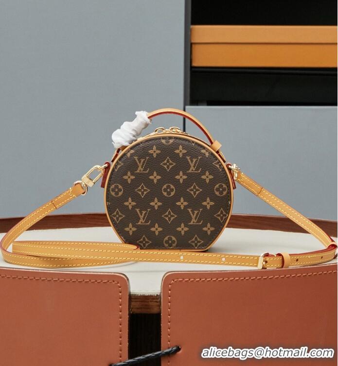 Top Design Louis Vuitton Monogram Canvas Mini Chapeau Round Cake Bag M83575 2026
