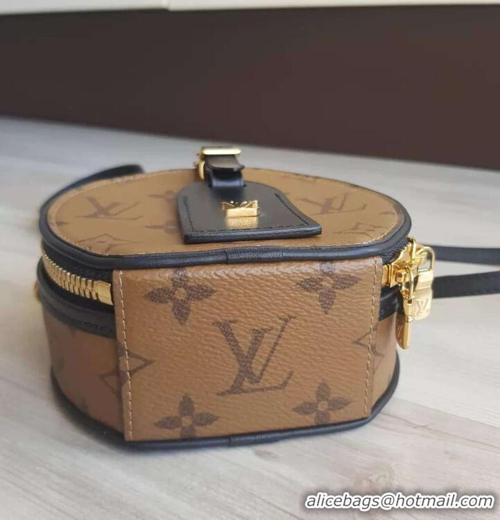 Best Cheap Louis Vuitton Monogram Reverse Canvas Mini Chapeau Round Cake Bag M83575 2026