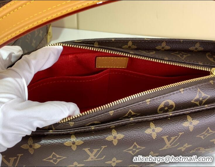 Original Cheap Louis Vuitton Monogram Canvas Viva Cite Shoulder Bag MM M51164