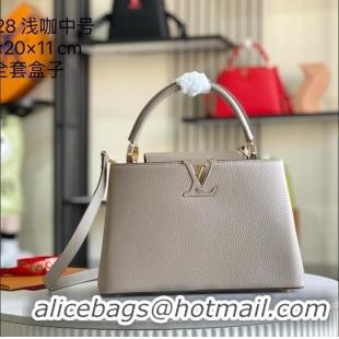 Original Cheap Louis Vuitton Capucines Taurillon In Grained Leather Handbag M94428 2026