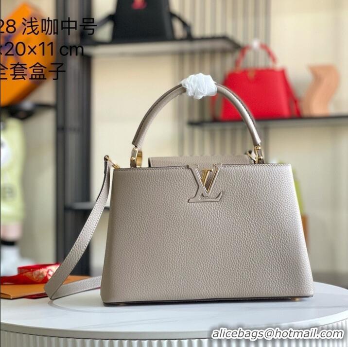 Original Cheap Louis Vuitton Capucines Taurillon In Grained Leather Handbag M94428 2026