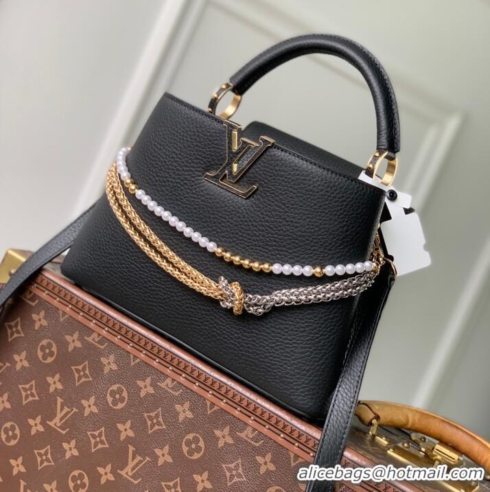 Luxury Cheap Louis Vuitton Capucines Taurillon Cowhide Handbag M27308 2026