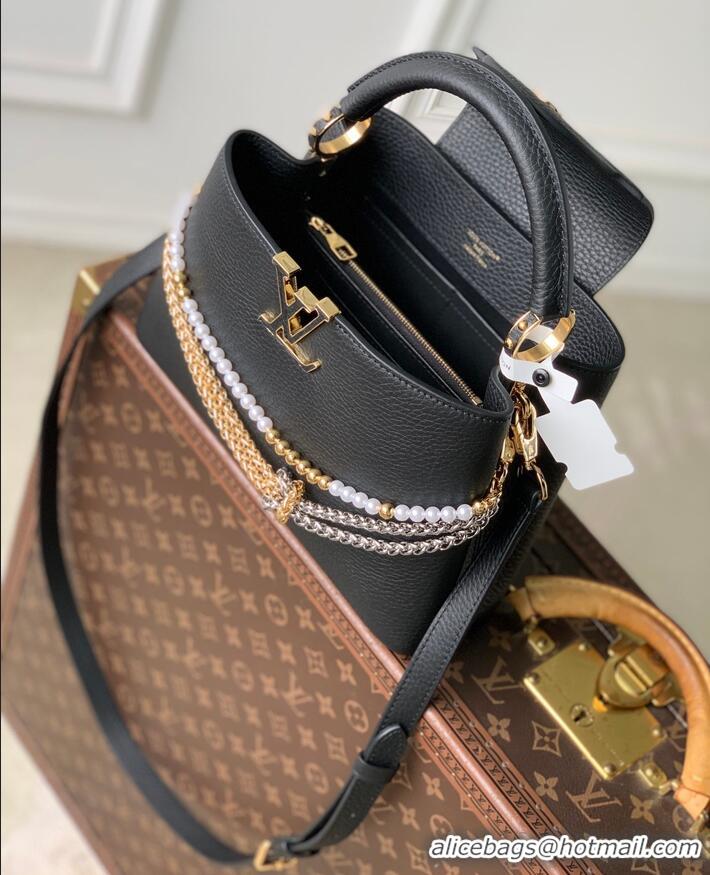 Luxury Cheap Louis Vuitton Capucines Taurillon Cowhide Handbag M27308 2026