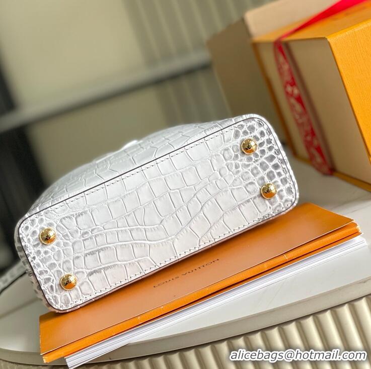 Market Sells Louis Vuitton Capucines Original Alligator Leather Mini Handbag N98156 2026