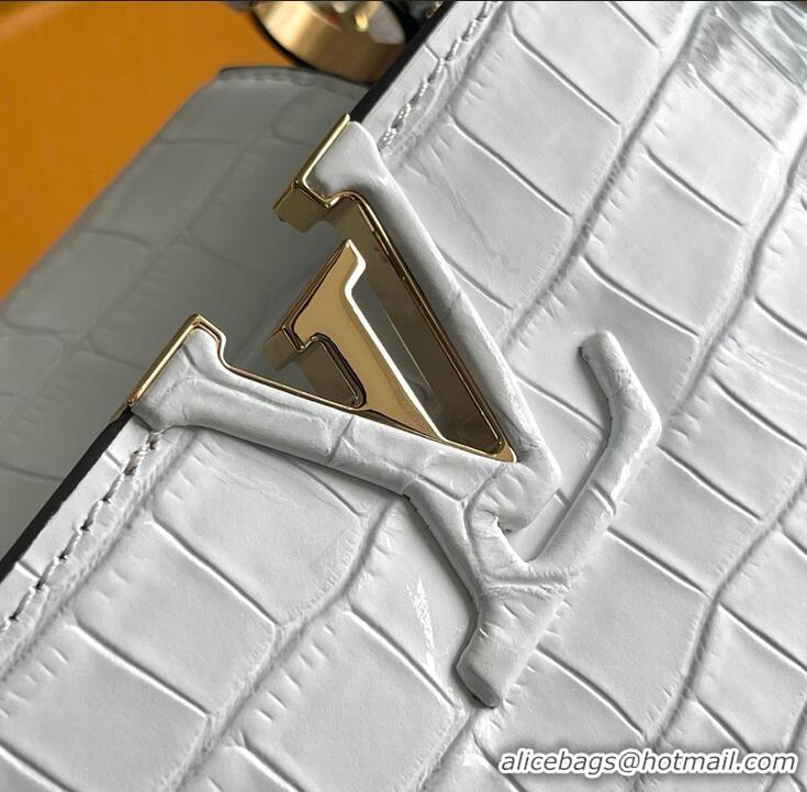 Market Sells Louis Vuitton Capucines Original Alligator Leather Mini Handbag N98156 2026