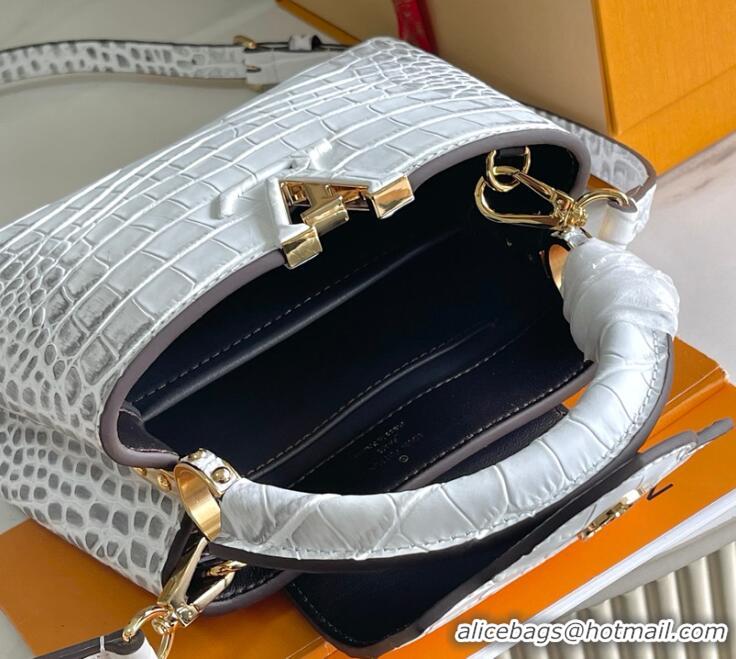 Market Sells Louis Vuitton Capucines Original Alligator Leather Mini Handbag N98156 2026