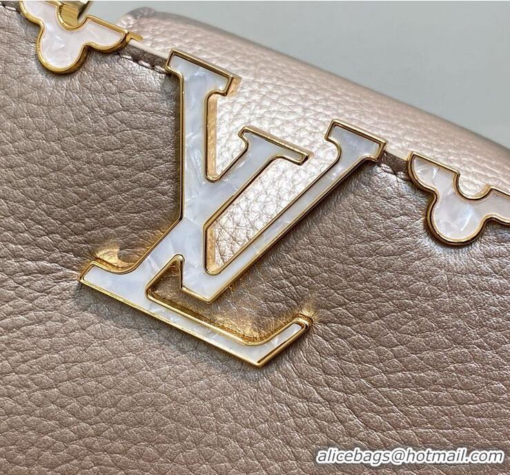 Grade Quality Louis Vuitton Capucines Mini Calfskin Handbag M48865 2026