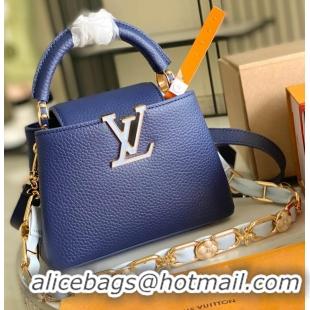 Classic Specials Louis Vuitton Capucines Metal Woven Chain Handbag M23288 2026
