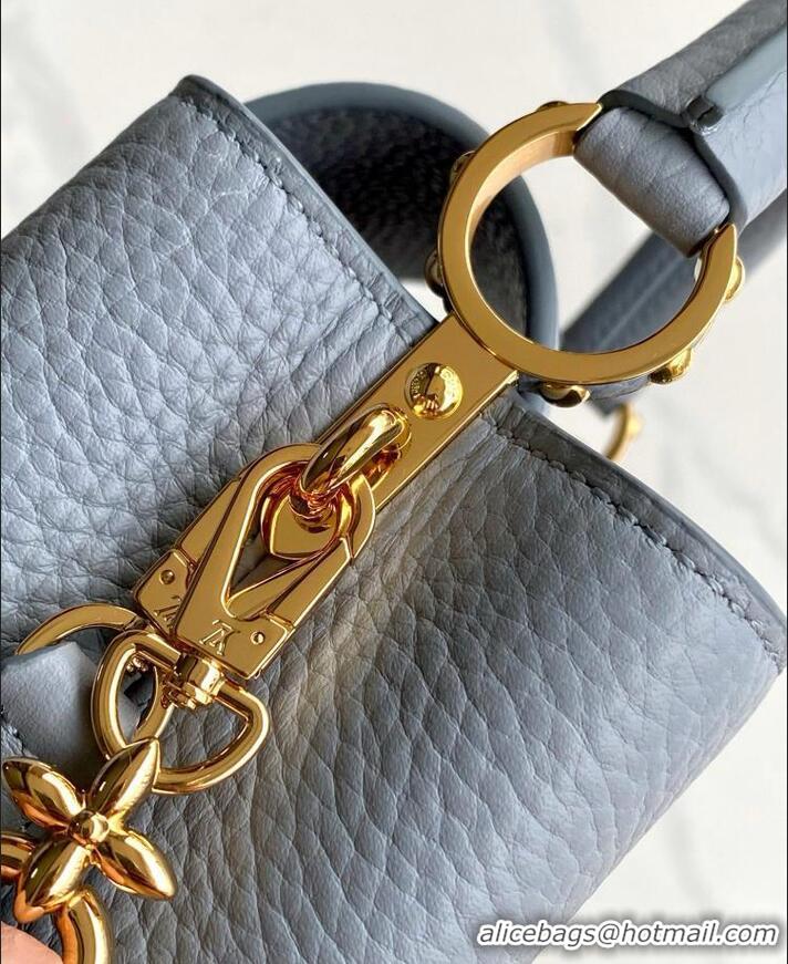 Good Quality Louis Vuitton Capucines Metal Woven Chain Handbag M23288 2026