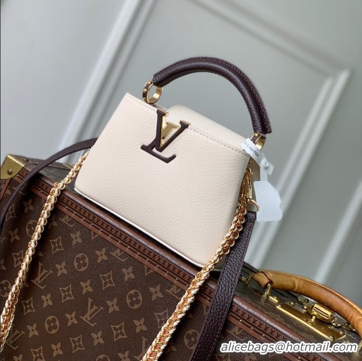 New Cheap Louis Vuitton Capucines Imported Taurillon Leather Mini Handbag M28450 2026