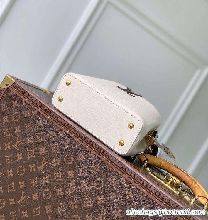 New Cheap Louis Vuitton Capucines Imported Taurillon Leather Mini Handbag M28450 2026