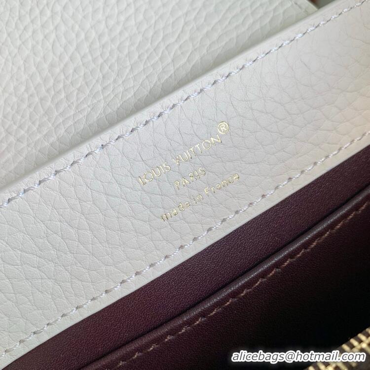 New Cheap Louis Vuitton Capucines Imported Taurillon Leather Mini Handbag M28450 2026