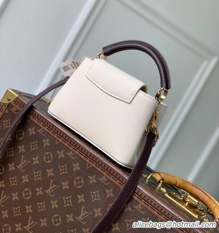 New Cheap Louis Vuitton Capucines Imported Taurillon Leather Mini Handbag M28450 2026