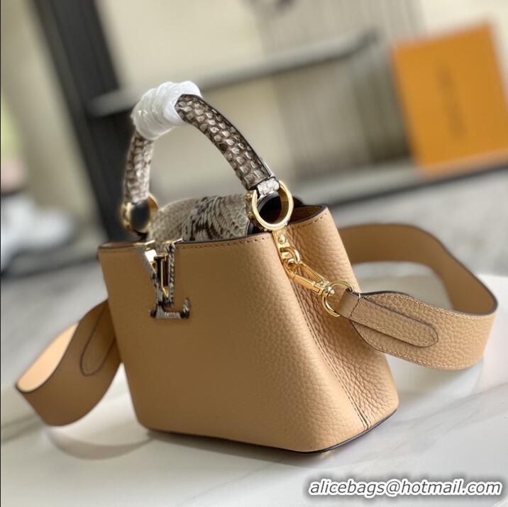 Wholesale Cheap Louis Vuitton Capucines BB Imported Cowhide Handbag M80741 2026
