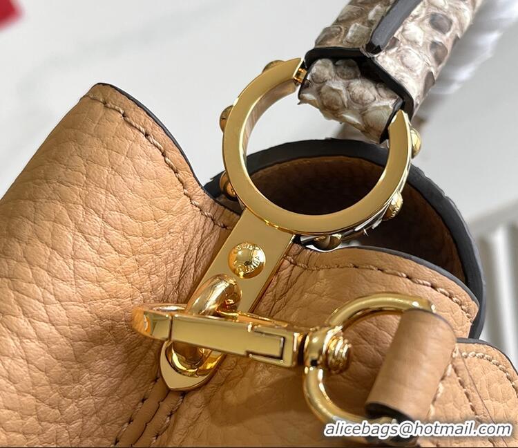 Wholesale Cheap Louis Vuitton Capucines BB Imported Cowhide Handbag M80741 2026