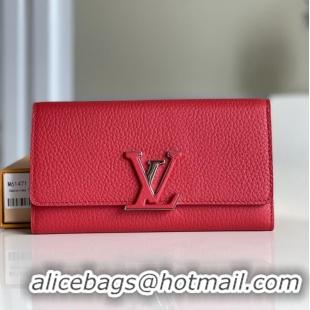 Well Crafted Louis Vuitton Capucines Wallet In Grained Leather M61471 2026