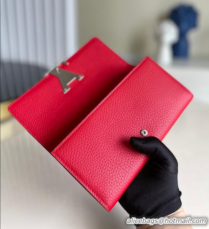 Well Crafted Louis Vuitton Capucines Wallet In Grained Leather M61471 2026